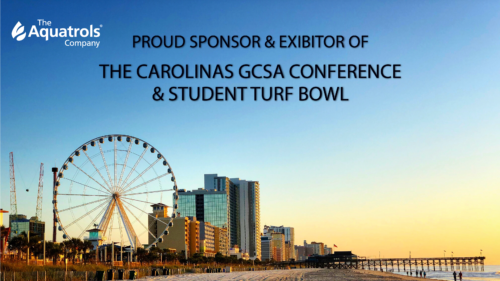 Image of Myrtle Beach wtih with Aquatrols logo